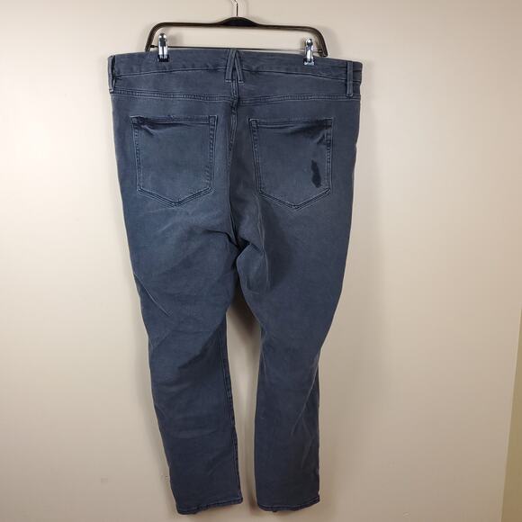 Good American High-rise Classic Jeans Washed Black Size 20 - Picture 5 of 11